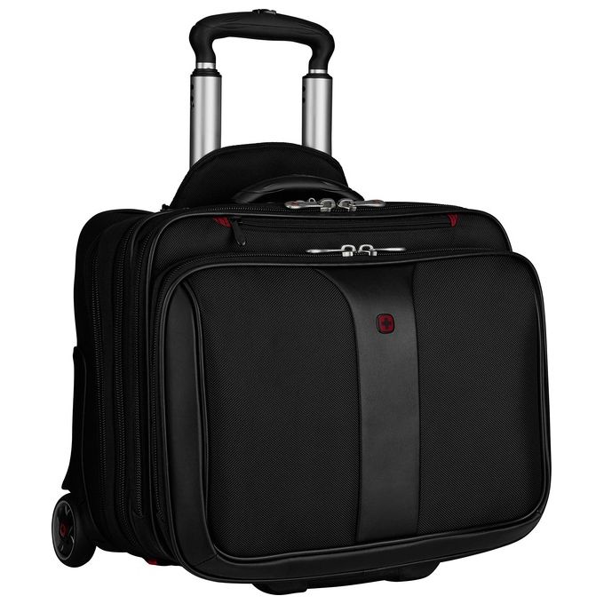 Wenger 600662 Patriot Trolley Porta PC Set 2 Pezzi Notebook 17'' Custodia Laptop 15,6'' Estraibile 25 l colore Nero