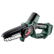Metabo MS 18 LTX 15 Sega a Batteria 18 V guida 15 cm velocita' catena 5 m-s colore Nero Verde Rosso