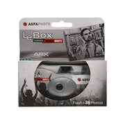 AgfaPhoto AFPLBW36 LeBox Fotocamera usa e getta pellicola 35mm ISO 400 36 esposizioni flash integrato colore Nero