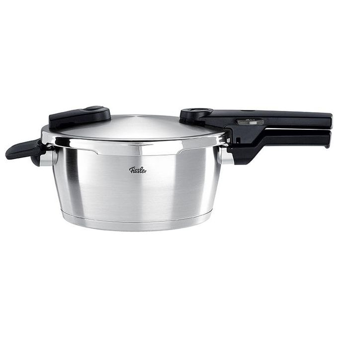 Fissler 602-410-03-000-0 Vitavit Premium Pentola a Pressione 3.5 L 22 cm 2 livelli di cottura acciaio inox induzione