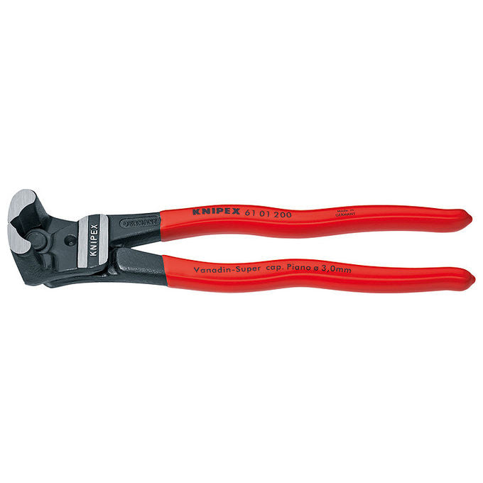 Knipex 61 01 200 Pinze per tagliabulloni Acciaio al cromo vanadio Lunghezza 200 mm colore Rosso