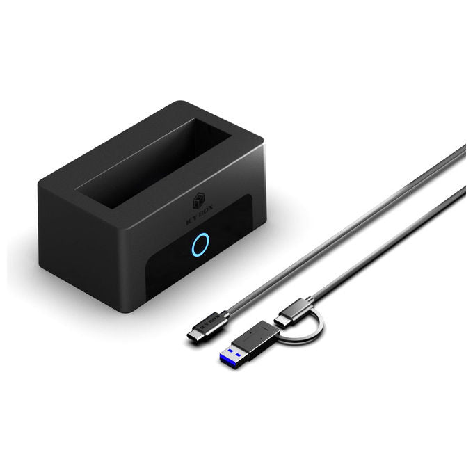 ICY BOX 61200 IB-1123M-CU31 Enclosure per HDD SSD M.2 SATA III USB 3.2 Gen 2 Type-C 10 Gbit-s colore Nero