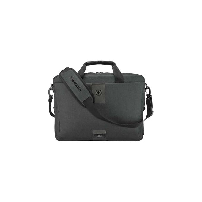 WENGER 1 MX ECO Brief Valigetta per Laptop 16'' Poliester Riciclato colore Grigio