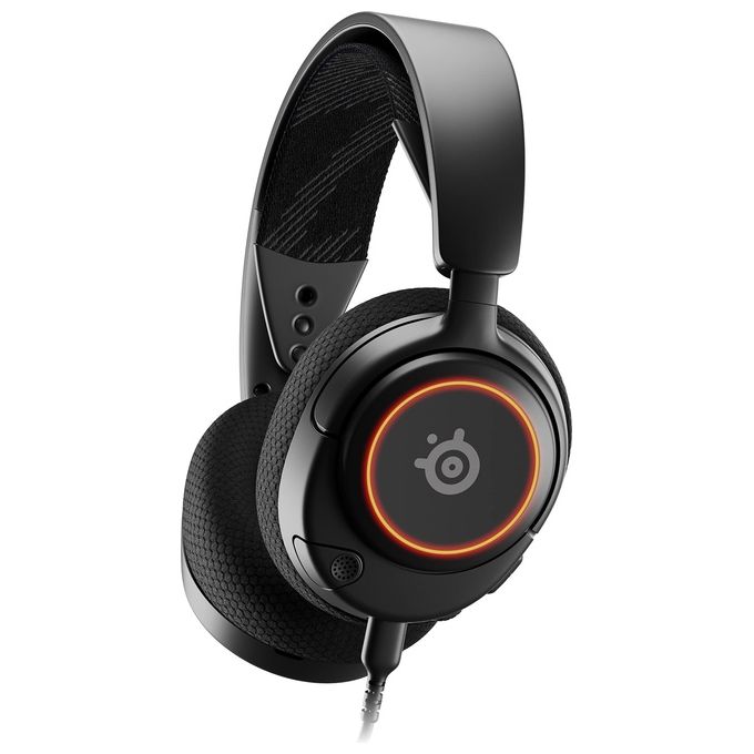 Steelseries 61631 Arctis Nova 3 Auricolare Cablato USB Tipo C Microfono Cancellazione Rumore Colore Nero