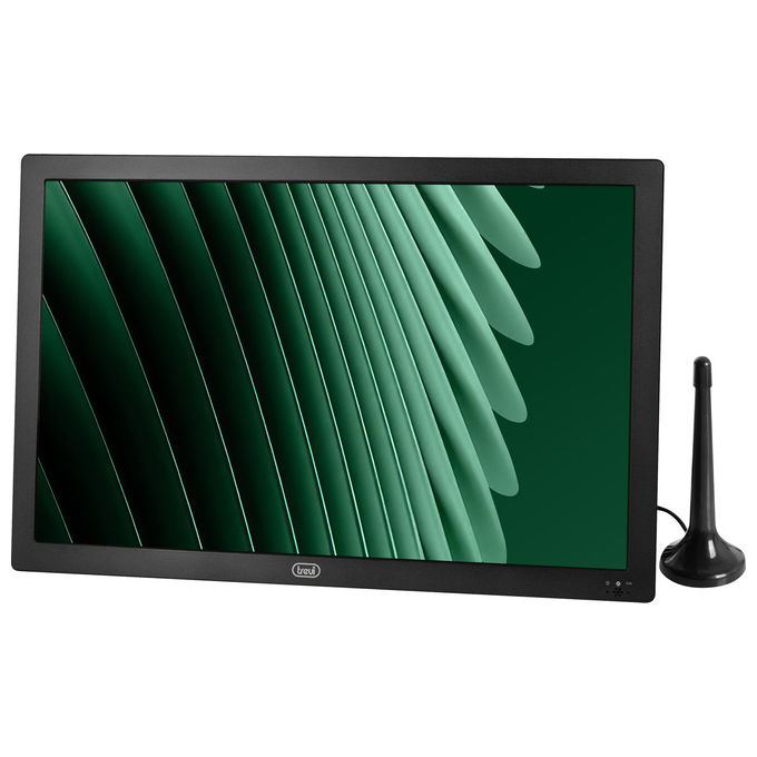 Trevi 616889 PTV19AVB00 TVC LED Portatile 19'' DVB-T2 HEVC colore Nero