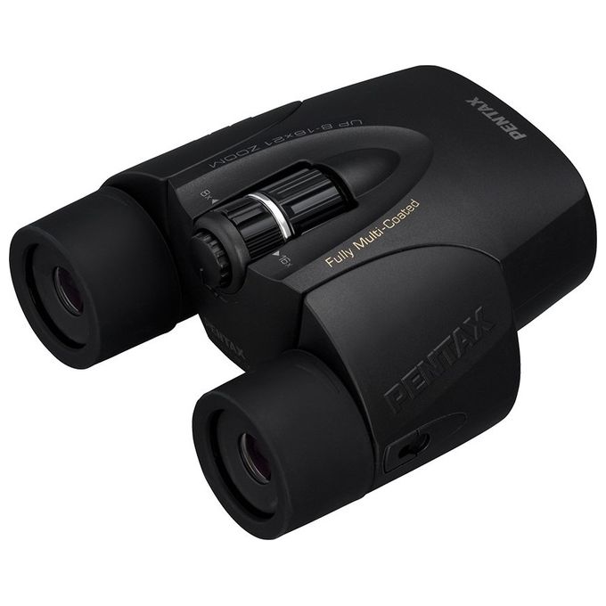 Pentax UP 8-16X21 Binocolo Zoom 8-16x21 mm con Ottiche Multistrato e Prisma Porro colore Nero