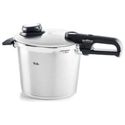 Fissler 622-412-06-070-0 Vitavit Premium Pentola a pressione 6 L 22 cm 4 livelli cottura inclusi induzione acciaio inox colore Acciaio