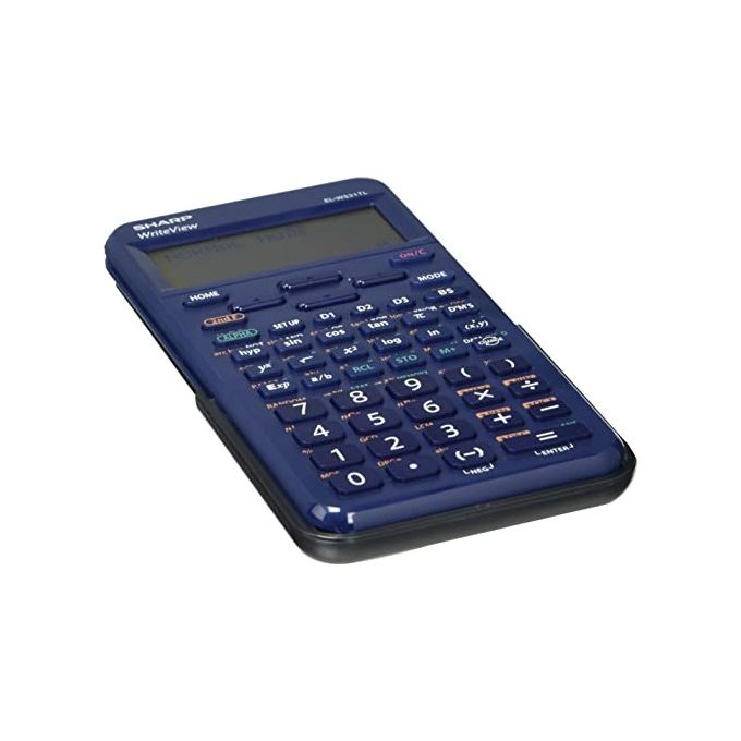 Sharp EL-W531TLB-BL Calcolatrice Scientifica WriteView 420 funzioni display LCD 96x32 colore Blu