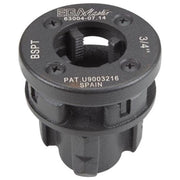 EGA Master 63004 Bussola Testa Ottagonale 3-4'' BSP Filie're per Tubi Acciaio colore Nero