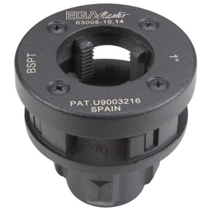 EgaMaster 63005 Testa di taglio 1'' in acciaio resistente 810 g colore Nero