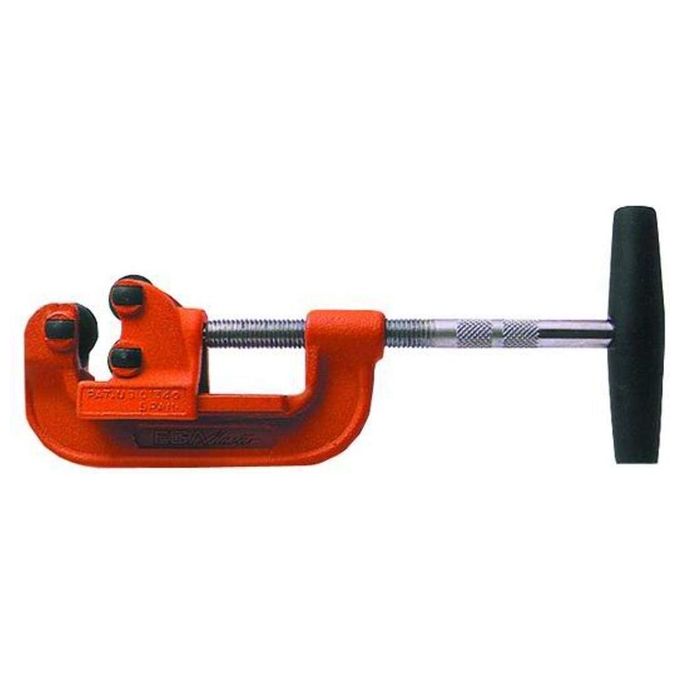 Ega Master 63171 Tagliatubi a Rotella 2 Rulli per Tubi in Metallo Diametro 1-8'' - 1 1-4'' colore Nero