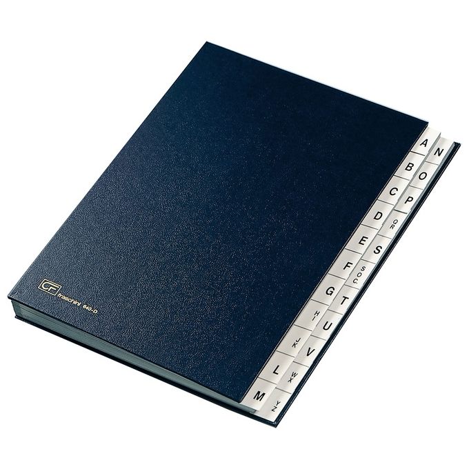 Fraschini Classific Alfabetico A-z Blu