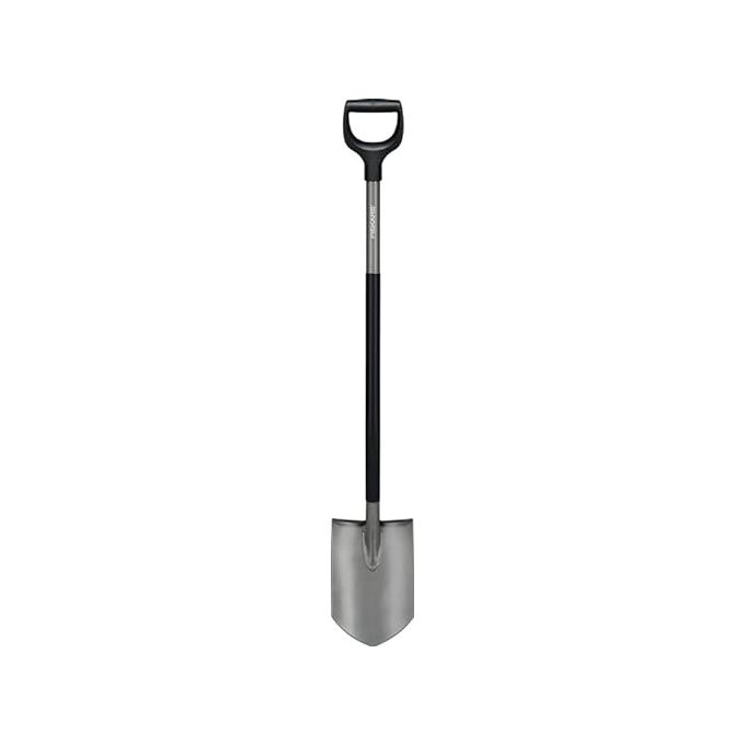 Fiskars 1066708 Ergonomic Vanga a Punta acciaio al boro temprato manico a D 124,9 cm