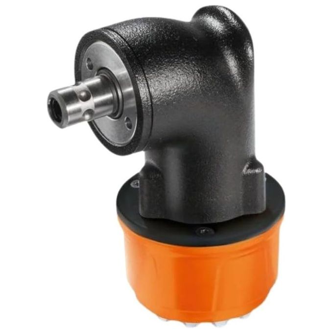 FEIN 64203008010 Testa Angolare in Metallo per Avvitatori a Batteria Compatibile con QuickIN QuickIN MAX colore Nero