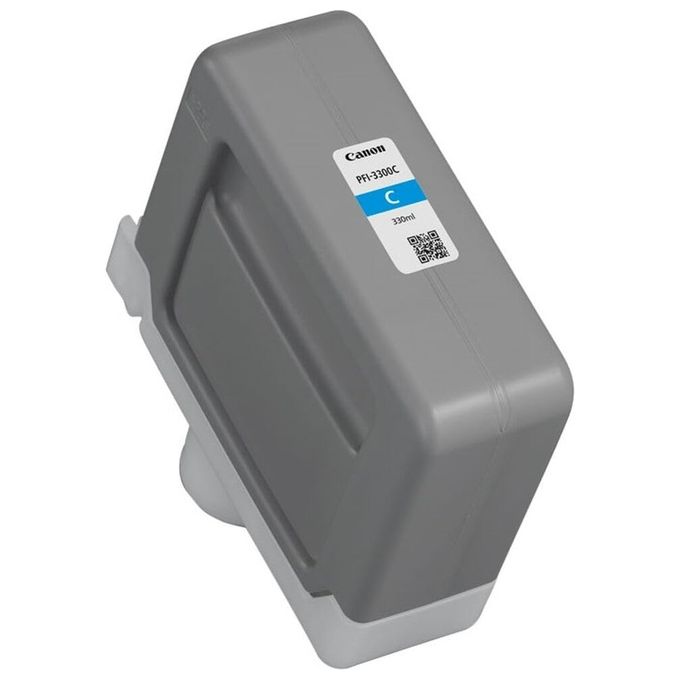 Canon cartuccia inchiostro PFI-3300C, ciano originale, 330 ml, per imagePROGRAF PRO-2600, PRO-4600, PRO-6600, GP-2600S, GP-4600S, GP-6600S