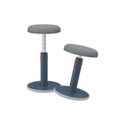 Leitz 65180089 Ergo Cosy Sgabello Active Sit Stand regolabile in altezza da 46 a 79 cm portata 110 Kg colore Grigio