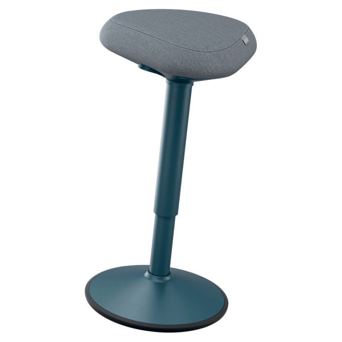 Leitz 65450089 Ergo Sgabello Active in Piedi regolabile in altezza da 57 a 82 cm portata 110 Kg colore Grigio