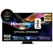 Hisense 65UR9S Smart TV MiniLED RGB 65'' 4K 170Hz Anti Riflesso Dolby Atmos VIDAA OS colore Grigio