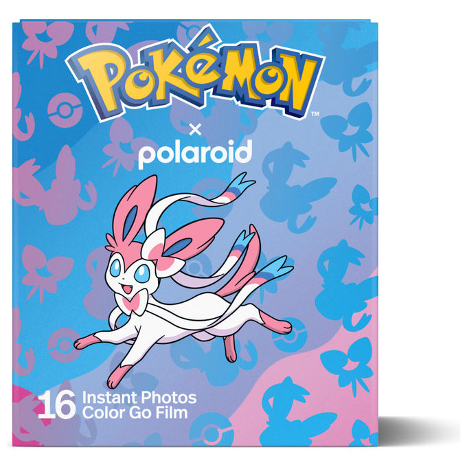 Polaroid 6658 Pellicola Istantanea a Colori per Fotocamera Go Edizione Pokémon Sylveon Confezione Doppia 16 Foto colore Multicolore