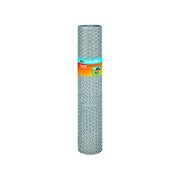 AG 46912 Rete Cavallino Farm Rete Metallica Maglia Esagonale 25 mm Tripla Torsione Zincata 50 Metri colore Acciaio