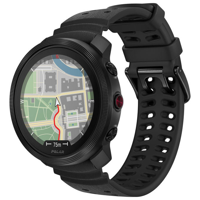 Polar 6B Vantage M3 Smartwatch Uomo Display AMOLED 1.28 Pollici GPS Doppia Frequenza Batteria Sostituibile colore Nero