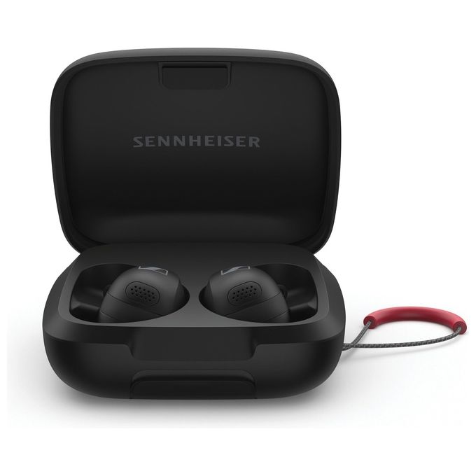 Sennheiser 700304 MOMENTUM Sport Auricolari True Wireless ANC Adattivo Bluetooth 5.2 IP55 Fitness Tracker 24h colore Nero