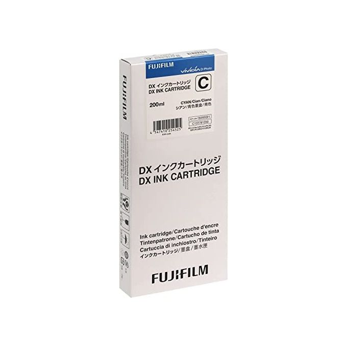 Fujifilm 70100111582 Cartuccia per stampante originale 200 ml tecnologia inkjet per sistemi dry lab colore Ciano