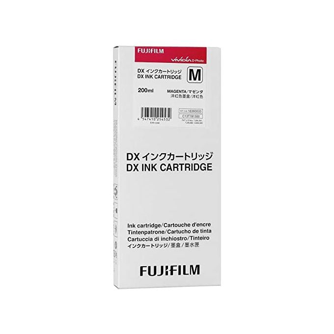 Fujifilm 70100111583 Cartuccia d'inchiostro originale 200 ml per DX100 colore Magenta
