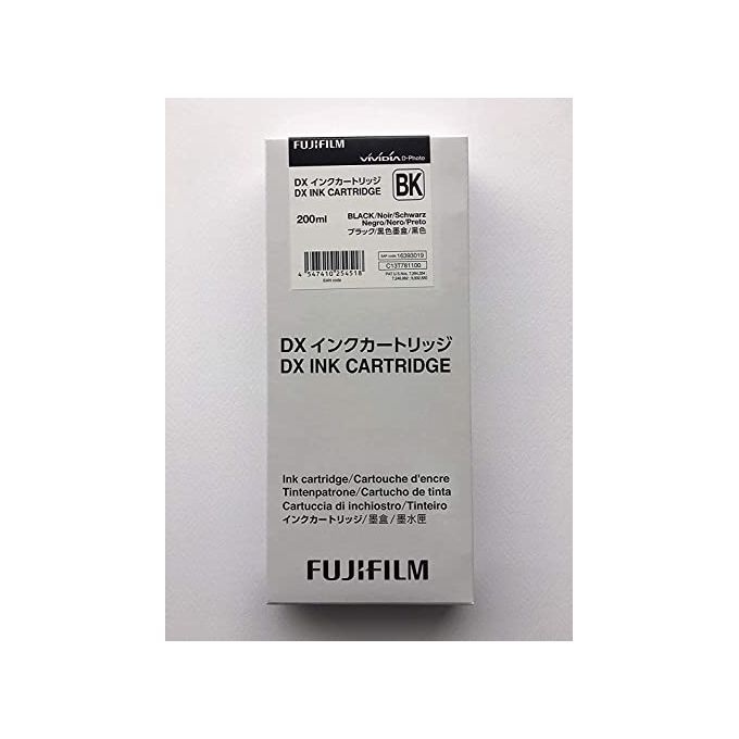 Fujifilm 70100111585 Cartuccia di Inchiostro Nero 200 ml per DX100 colore Nero