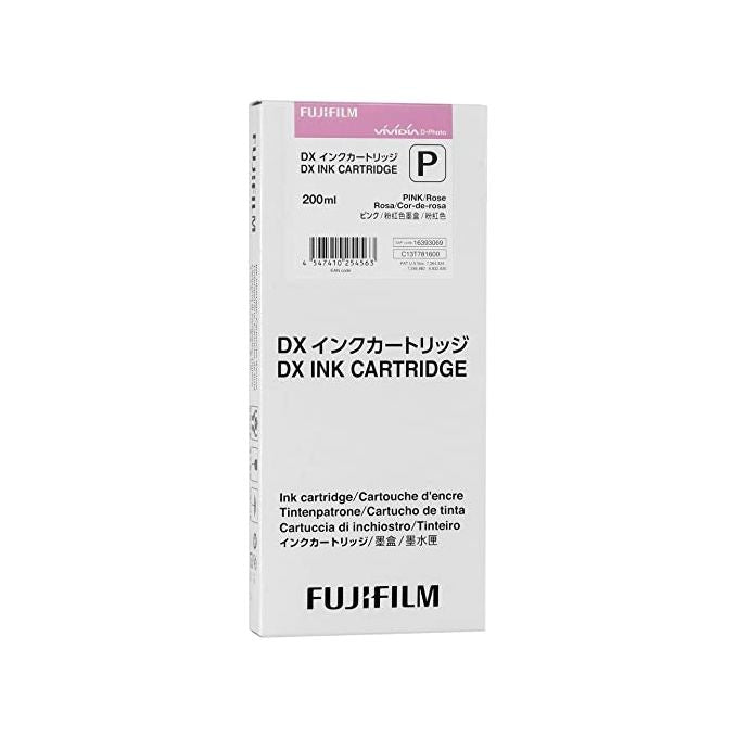 FUJIFILM 70100111587 Cartuccia di Inchiostro Inkjet 200 ml compatibile con DX100 colore Rosa