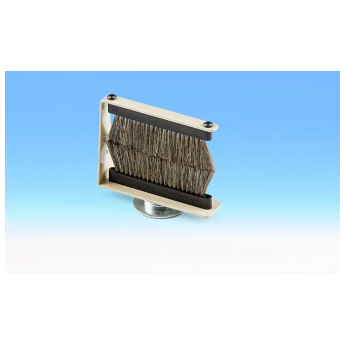 Kinetronics 705 070 MS-070 Pulitore Antistatico per Pellicole Due Spazzole Rimovibili 7,11 cm colore Marrone