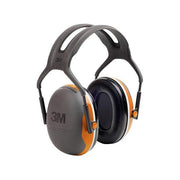 3M X4A-OR X-Series Cuffia antirumore passiva 33 dB isolamento elettrico compatibile caschi industriali colore Arancione
