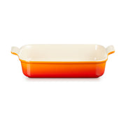 Le Creuset 0843251102785 Tradition Pirofila rettangolare in stoneware 2.4 L colore Arancio
