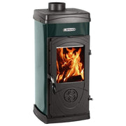 La Nordica 8022724345252 Super Junior Stufa a Legna Potenza 5000 W Efficienza 79,5% colore Verde Grigio