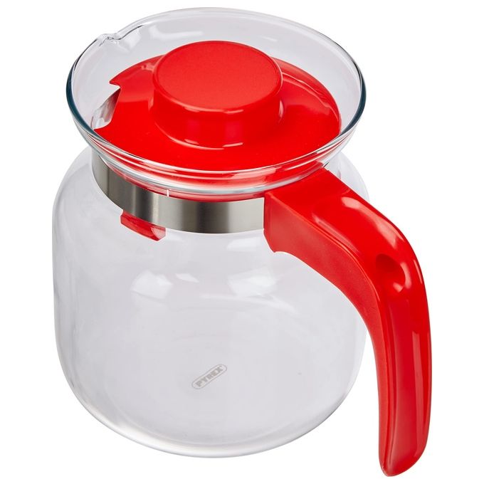 Pyrex 711A200-5646 Bricco in Vetro Borosilicato 1 L Lavabile in Lavastoviglie colore Trasparente
