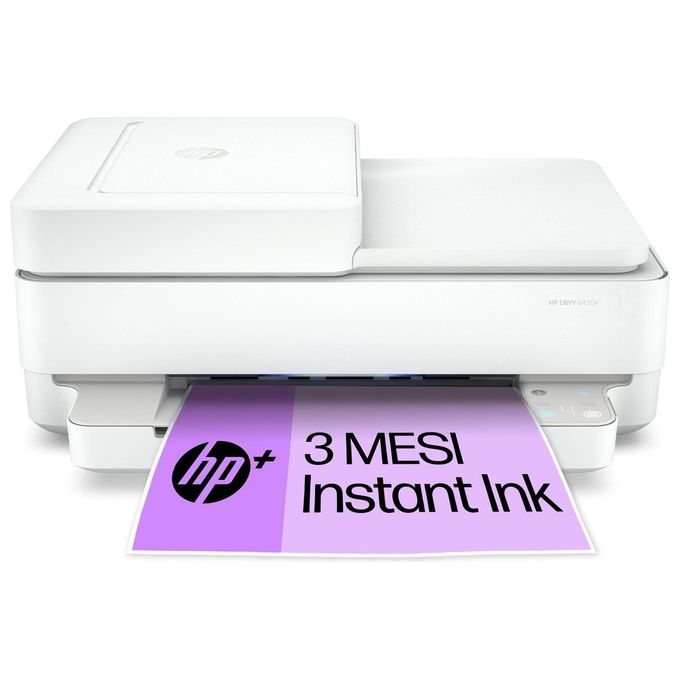 HP 714P1B ENVY Stampante Multifunzione All-in-One a Getto d'Inchiostro Wireless con Stampa Fronte-Retro Automatica e ADF Colore Bianco