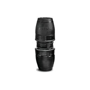 Plasson 7609832 Slide N' Seal Accoppiatore Universale Antiscivolo 31-35 mm per Tubi in Rame PVC PEAD PP colore Nero