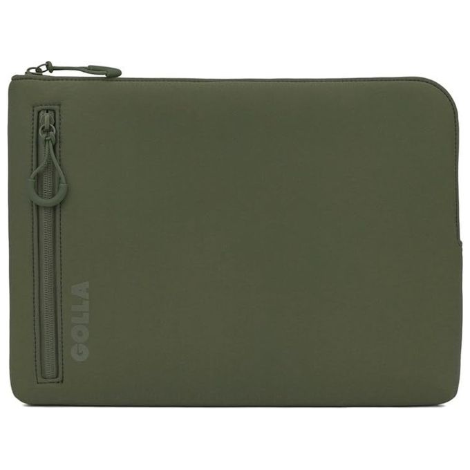 Golla 601657 Metro Custodia Sleeve Notebook 14'' Neoprene 2 Scomparti Universale colore Verde