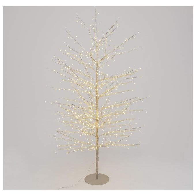 LOTTI 76310 TIGLIO Albero luminoso con 784 MicroLED 6 W IP44 colore Champagne