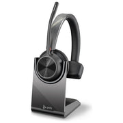 POLY 218471-01 Voyager 4310 Cuffie Monoaurali Wireless Bluetooth 5.2 con Adattatore USB-A BT700 Supporto di Ricarica incluso colore Nero