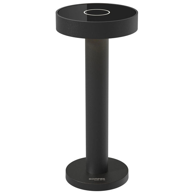 Sompex 78320 BORO Illuminazione da tavolo da esterno LED 2,5 W IP65 dimmerabile colore Nero