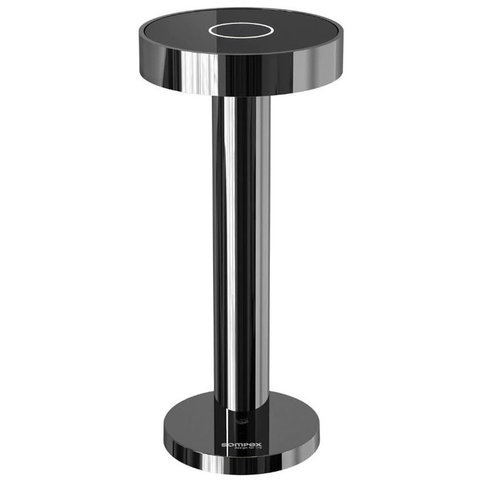 Sompex 78327 BORO Illuminazione da tavolo da esterno LED 2,5 W dimmerabile IP65 colore Grigio spazio