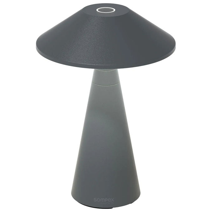 Sompex 78342 MOVE Illuminazione da tavolo da esterno LED 2,5 W IP65 dimmerabile con regolazione touch colore Antracite