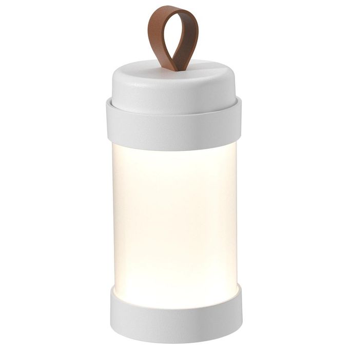 Sompex 78441 ALVA Illuminazione da tavolo da esterno LED 1,1 W IP65 dimmerabile colore Bianco