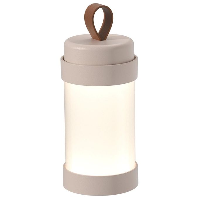Sompex 78444 ALVA Lampada da Tavolo LED Ricaricabile Dimmerabile IP65 2200K-4000K colore Sabbia