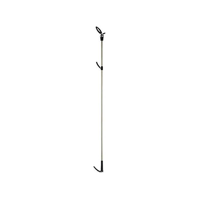 Apex PINZA PER SCAFFALI PIÙ Telepinza per Scaffali con Doppia Chela Gommata e Doppia Leva Ergonomica Lunghezza 158 cm colore Cromato