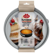 Ballarini 1011778 Patisserie Stampo Torta Apribile 22 cm Antiaderente PFAS Free Resistente fino a 230°C colore Grigio Antracite
