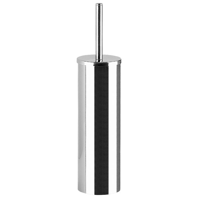 Gedy FP33 Felce Plus Portascopino WC a Terra Acciaio Inox Cromall colore Cromo