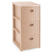 Stefanplast Mobile Cassettiera Elegance Slim 3 Cassetti Cashmere 30x40x60cm