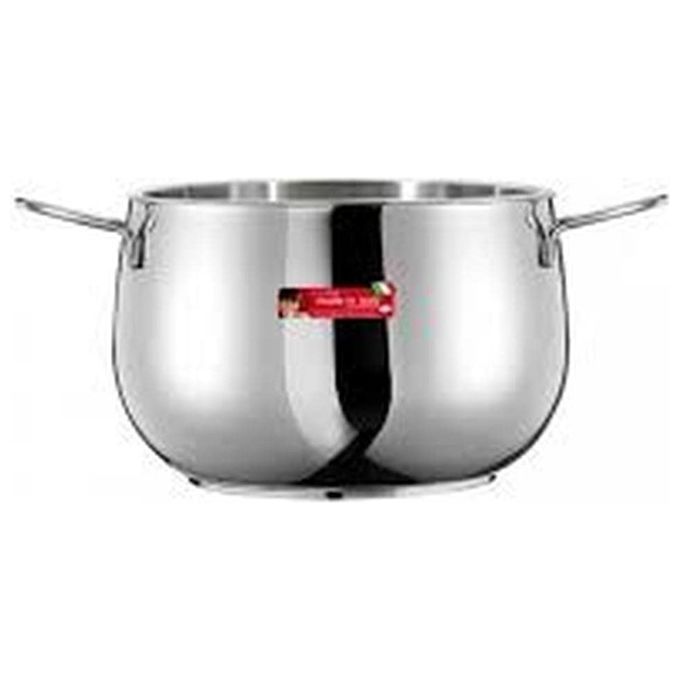 Inoxriv RIPEN26 River Pentola Inox 2 Manici 26 cm 9 L Triplo Fondo Induzione colore Acciaio inox
